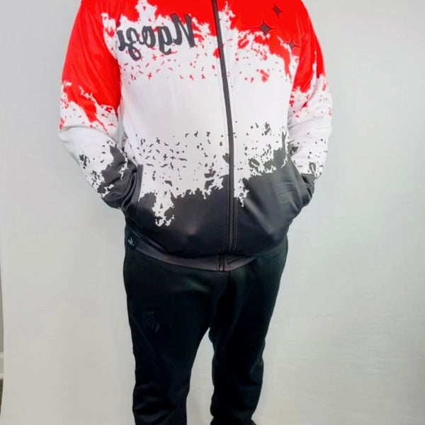 Ngozi, Graphic Stacked Tracksuit