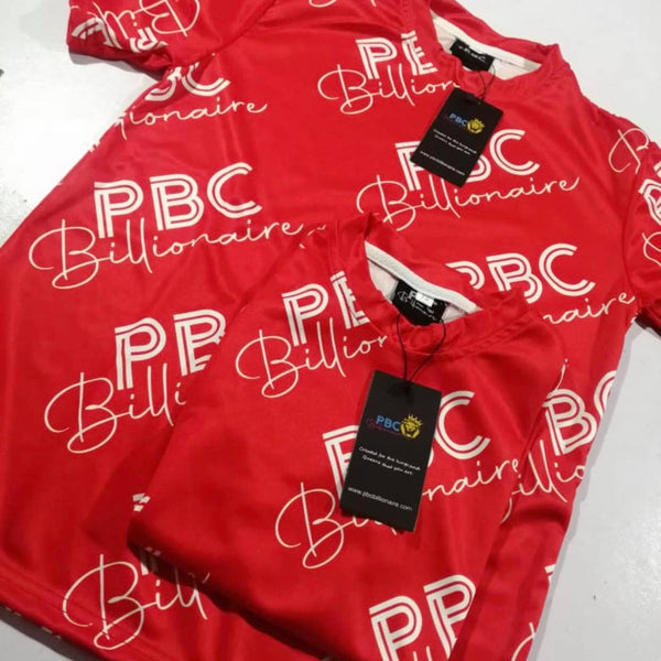 PBC Billionaire All Over Logo - Set