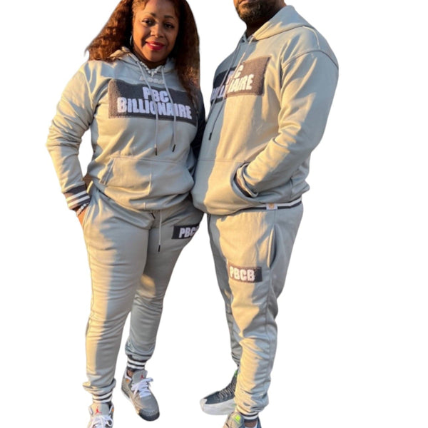 PBC Billionaire Unisex Hoodie Logo Sweatsuit