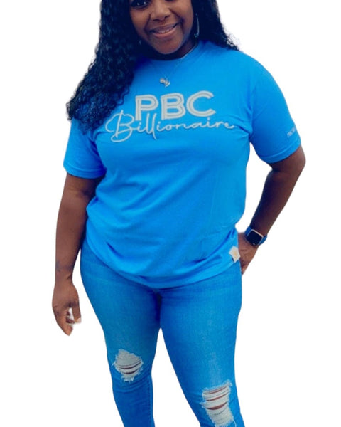 Unisex 3D Puff PBC BILLIONAIRE Logo Shirt