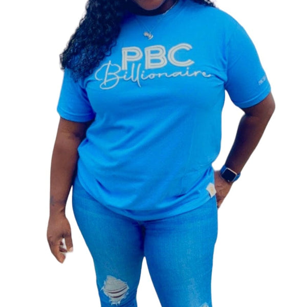 Unisex 3D Puff PBC BILLIONAIRE Logo Shirt