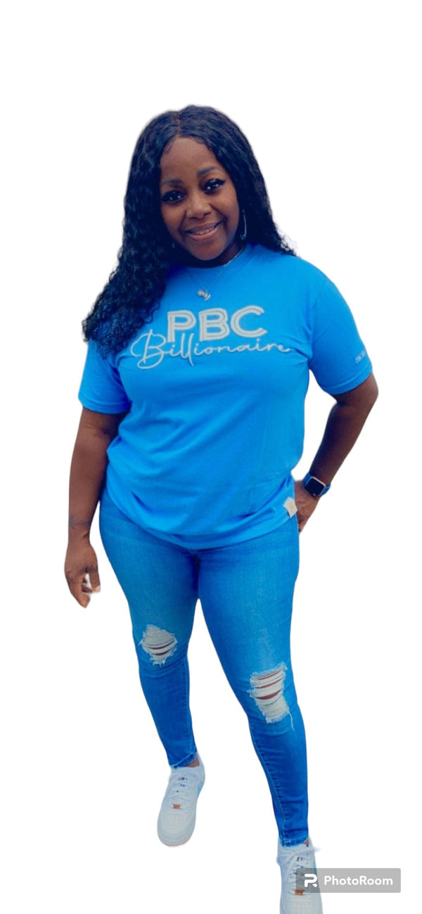 Unisex 3D Puff PBC BILLIONAIRE Logo Shirt