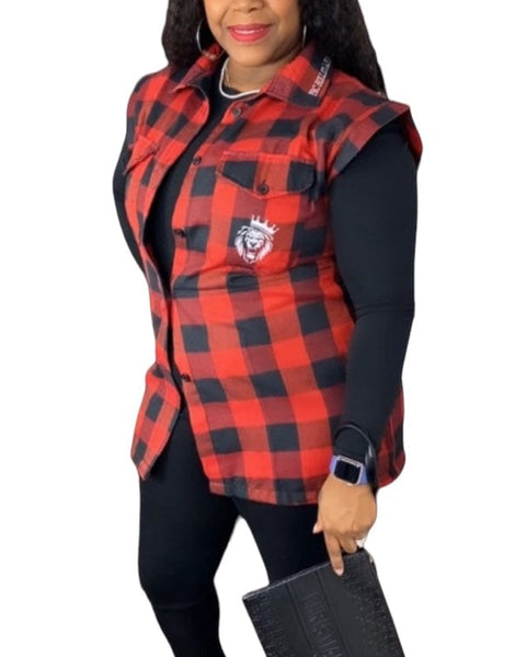 PBC Billionaire Plaid Flannel