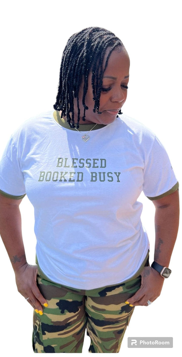 PBCB Blessed Booked and Busy Shirt