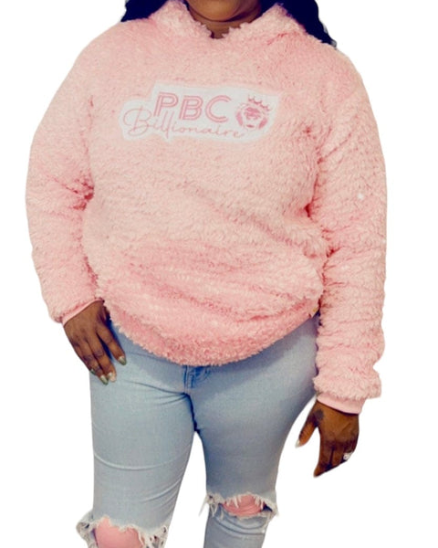 PBC Billionaire, Pink Sherpa Hoodie