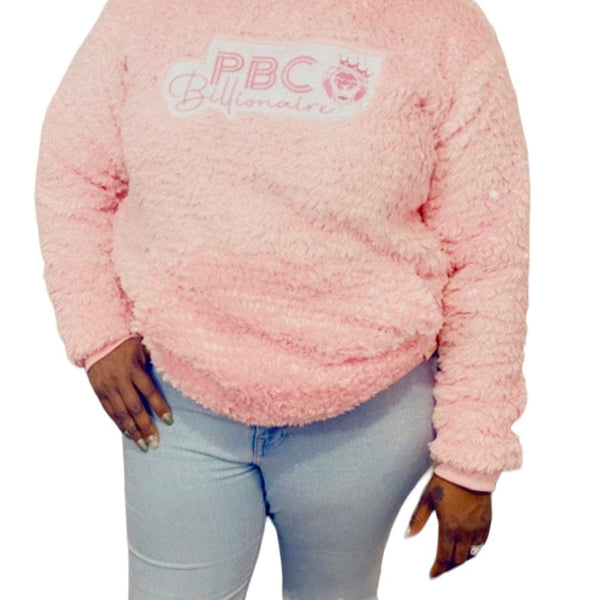 PBC Billionaire, Pink Sherpa Hoodie