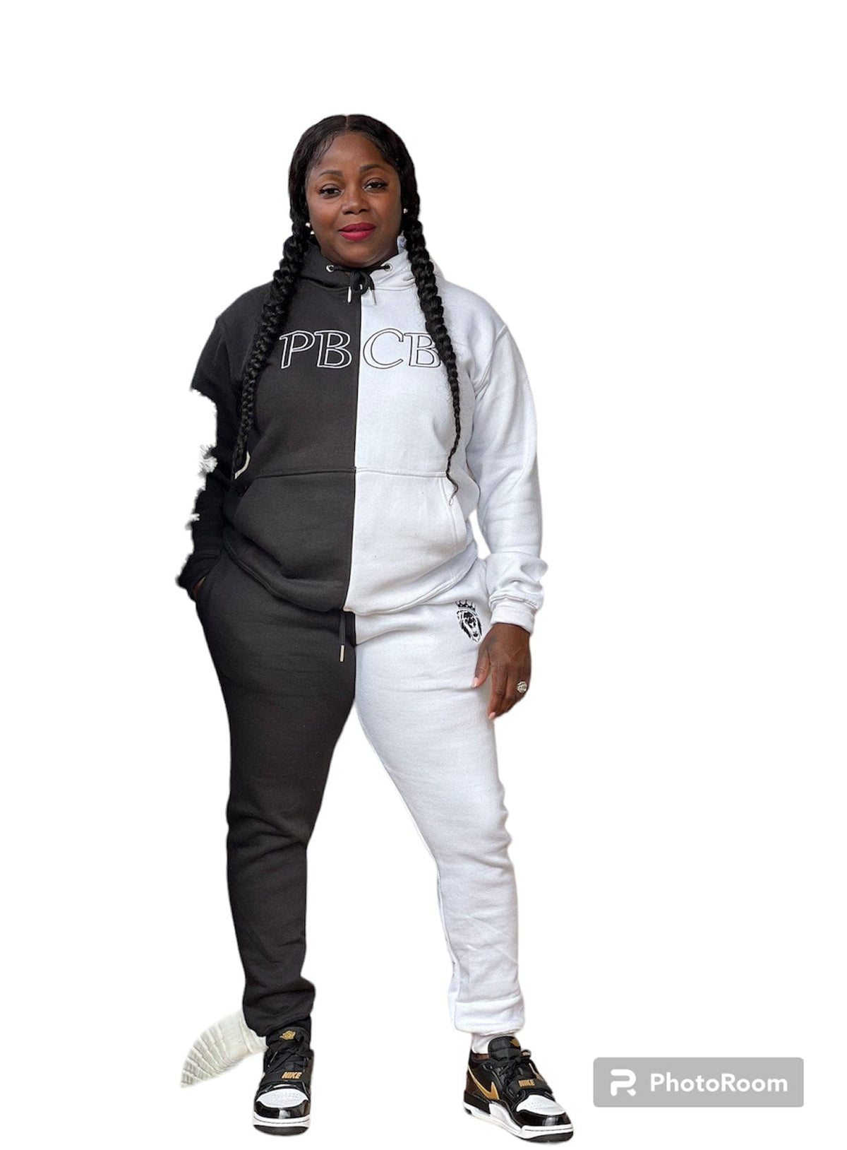 PBC Billionaire, Unisex Color Block Sweatsuit