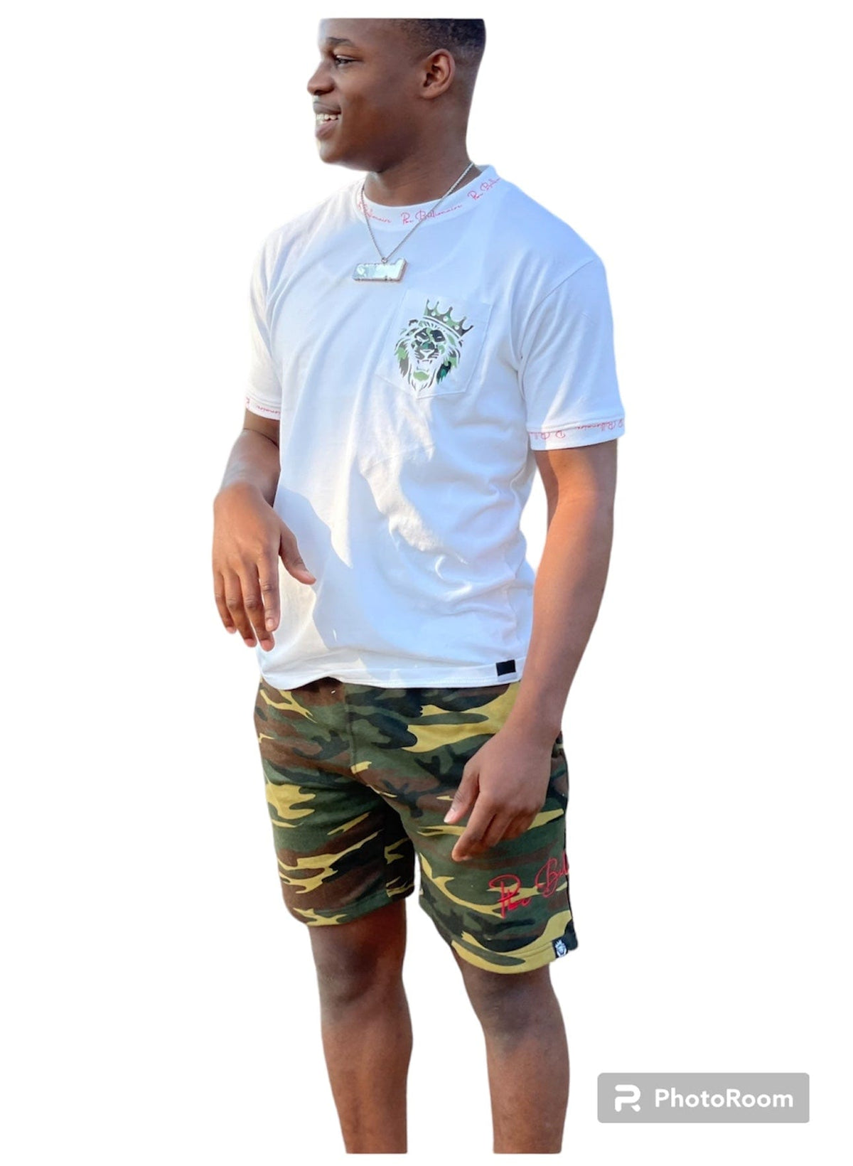 PBC Billionaire Unisex Camo Short Set