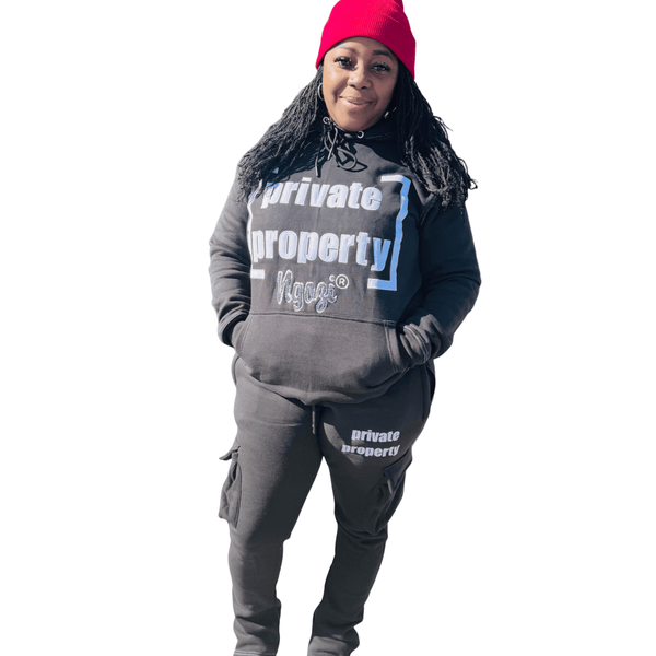 Unisex Ngozi Private Property Sweatsuit