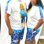 Unisex PBCB Blue Ombré Judah Lion Set