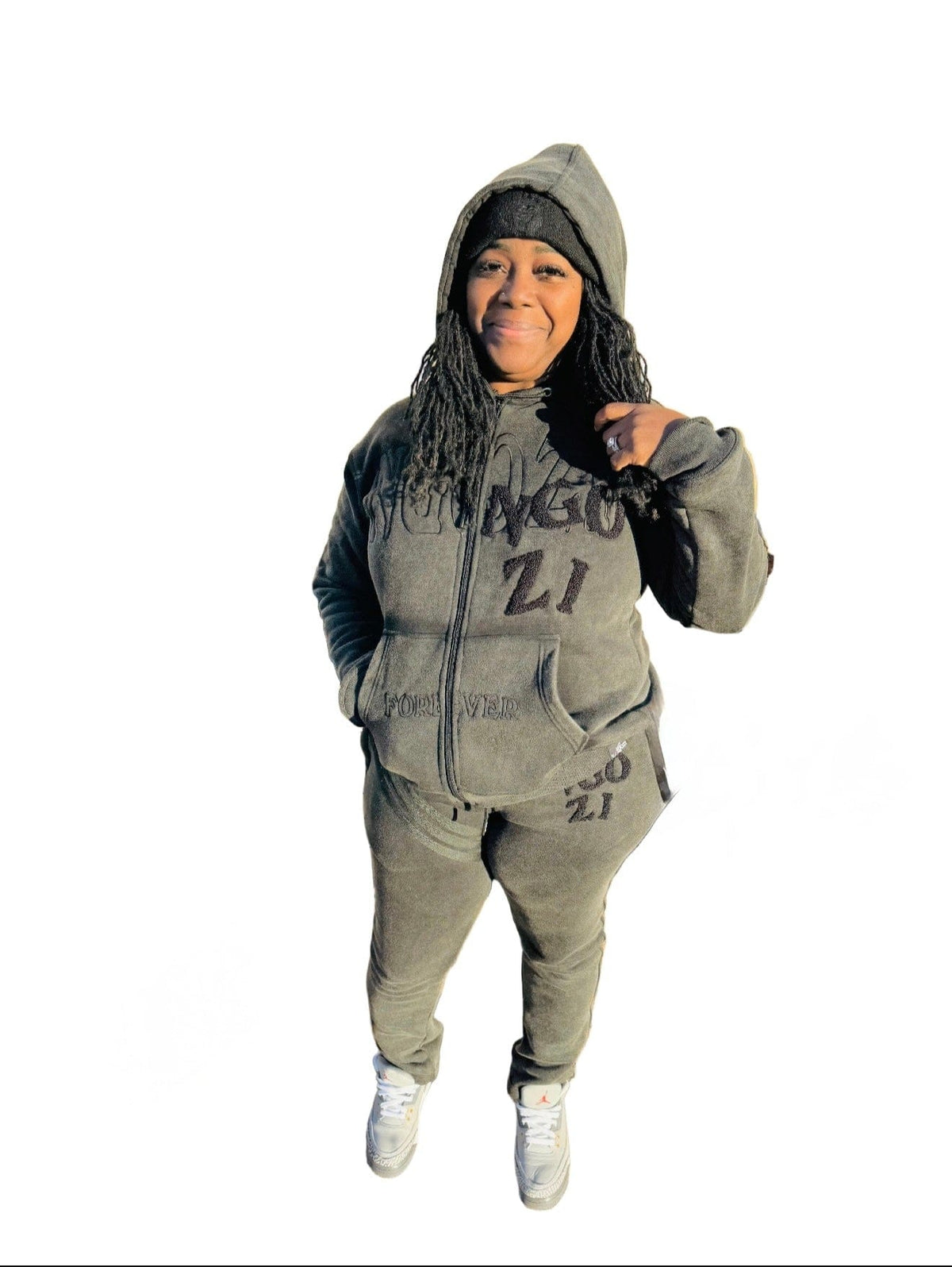 Unisex Ngozi Acid wash sweatsuit