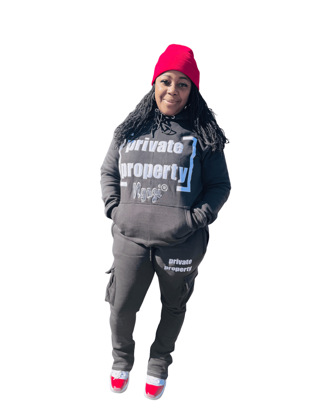 Unisex Ngozi Private Property Sweatsuit