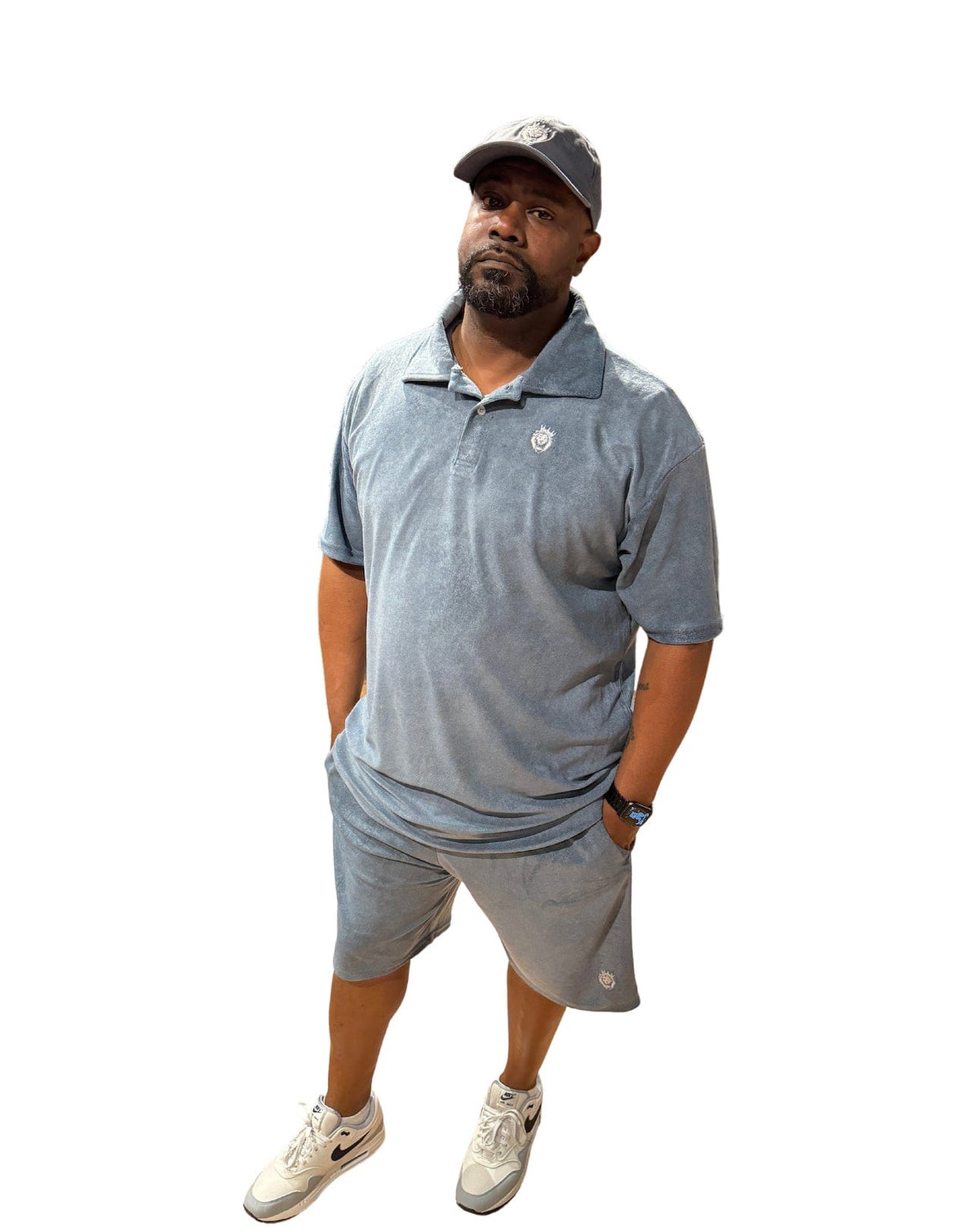 Terry Towelling Men's Polo Set