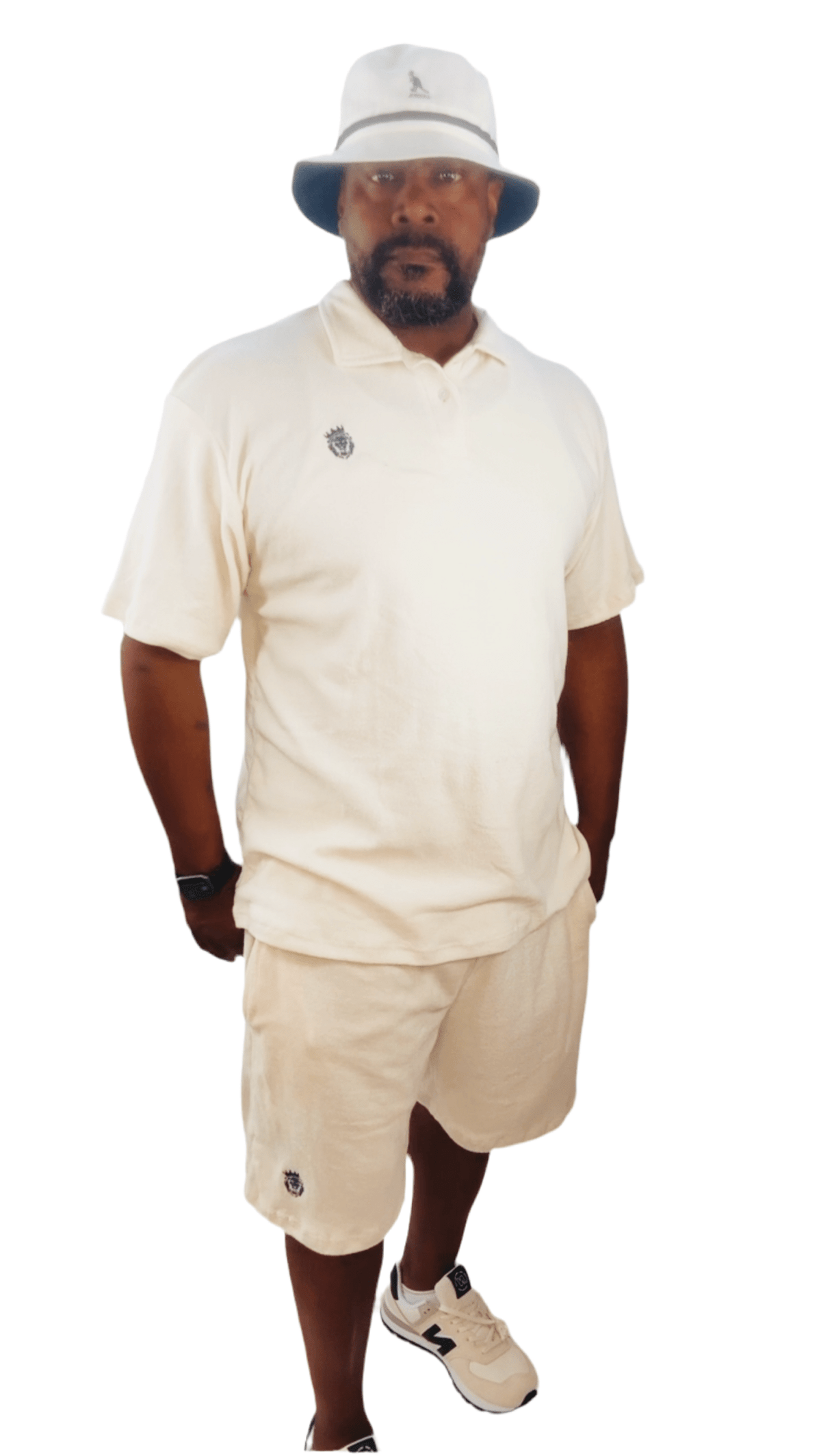 Terry Towelling Men's Polo Set