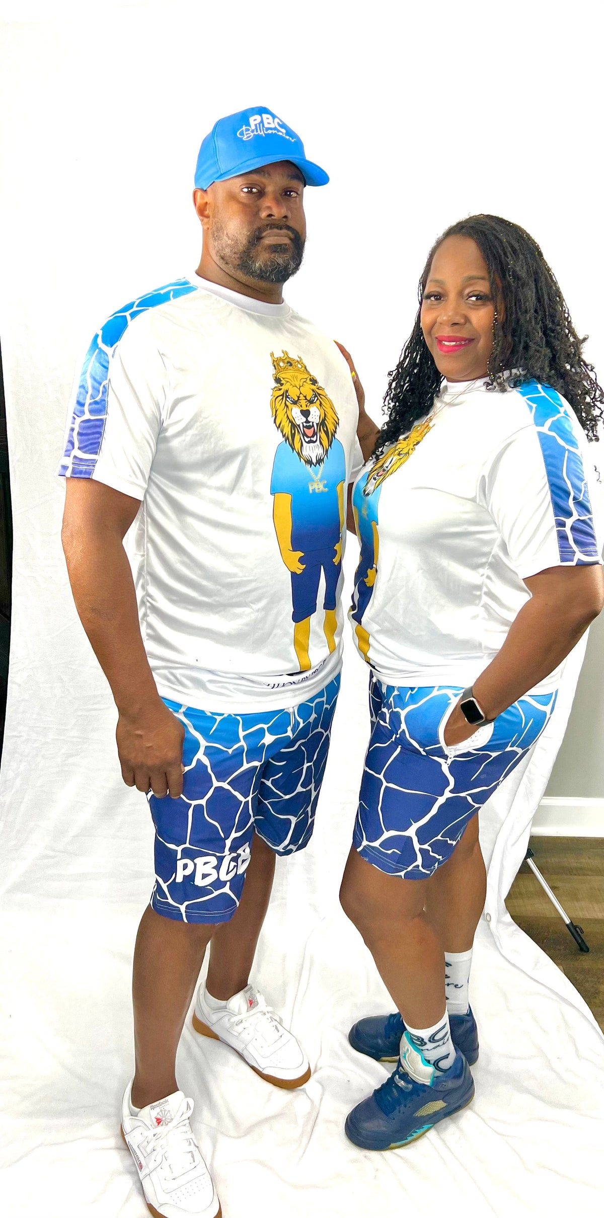 Unisex PBCB Blue Ombré Judah Lion Set