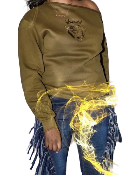 PBC Billionaire Slouchy Sweatshirt