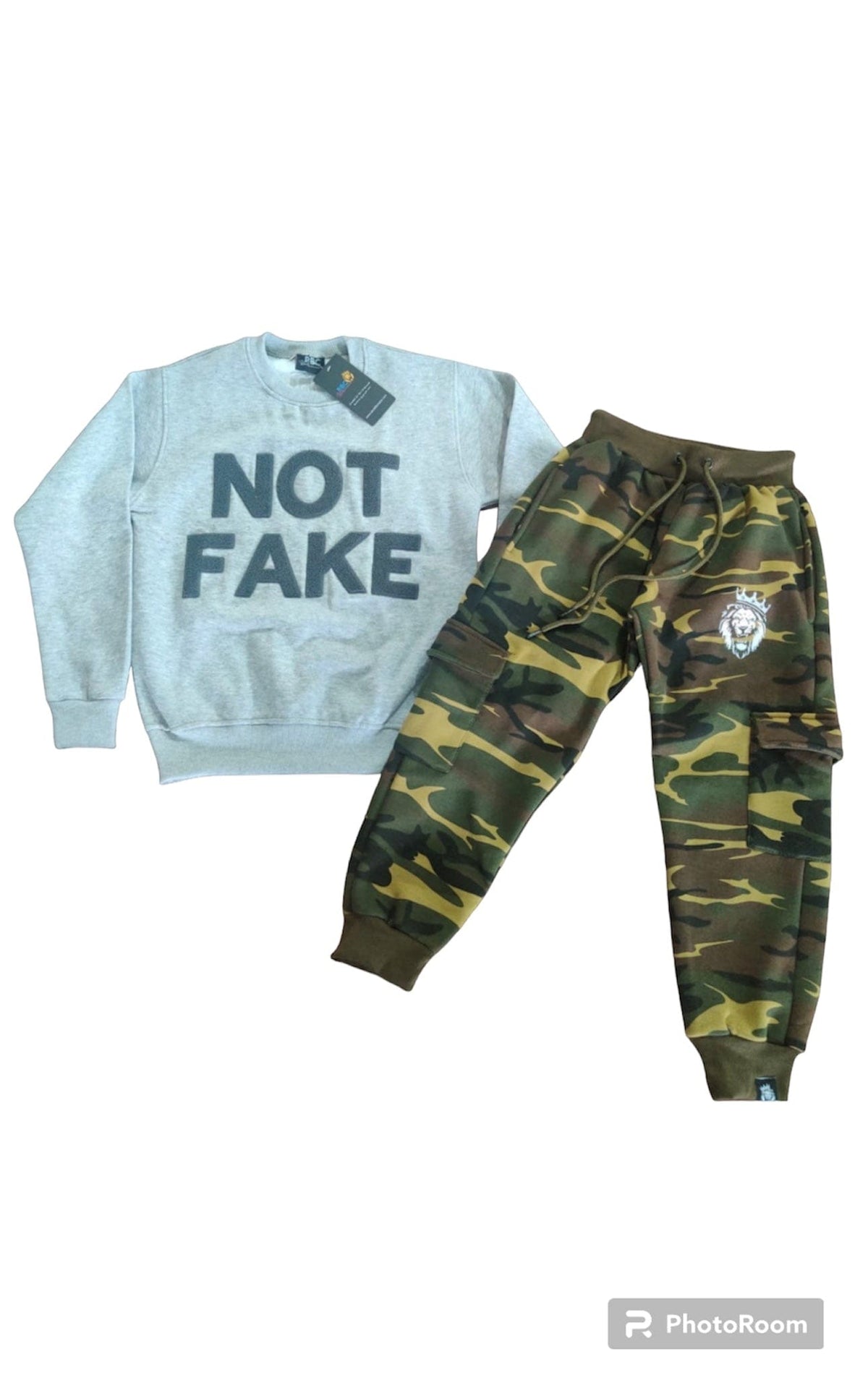 PBC Billionaire Kids Unisex NOT FAKE Joggers Set