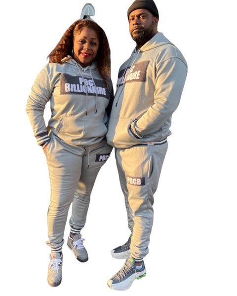 PBC Billionaire Unisex Hoodie Logo Sweatsuit