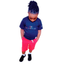 Kids Multicolor PBC Billionaire Logo shirt