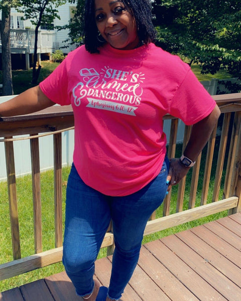 PBC Billionaire, She’s armed and dangerous Custom T