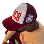 Forever PBCB Burgundy Trucker Hat