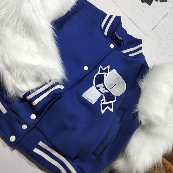 PBC Billionaire, Wool/Fur Varsity Jacket