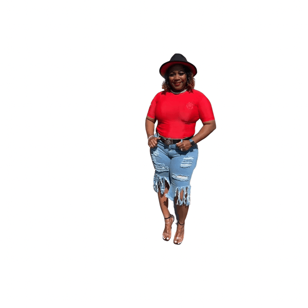 Red Body Suit
