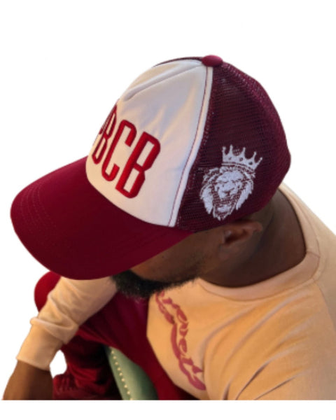 Forever PBCB Burgundy Trucker Hat