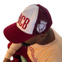 Forever PBCB Burgundy Trucker Hat