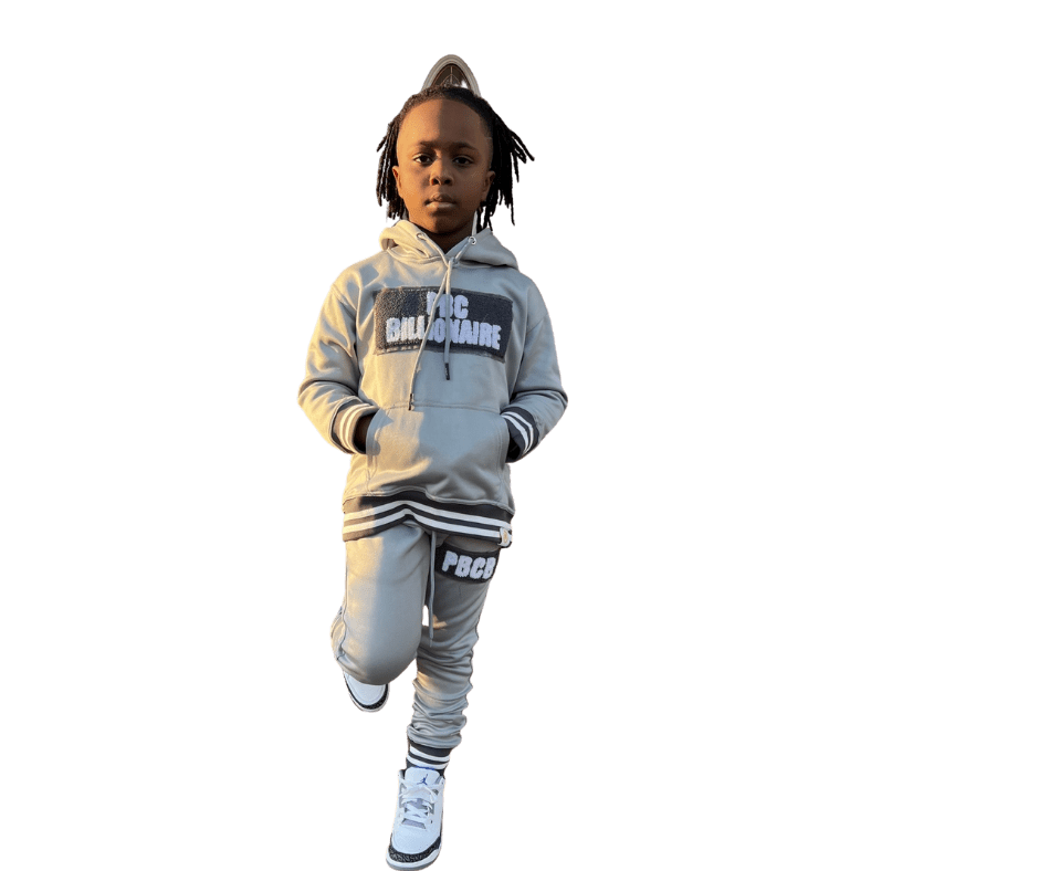 Kids PBC Billionaire Unisex Hoodie Logo Sweatsuit