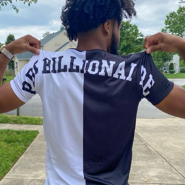 PBC Billionaire Logo Color Block Short Sleeve Shirt